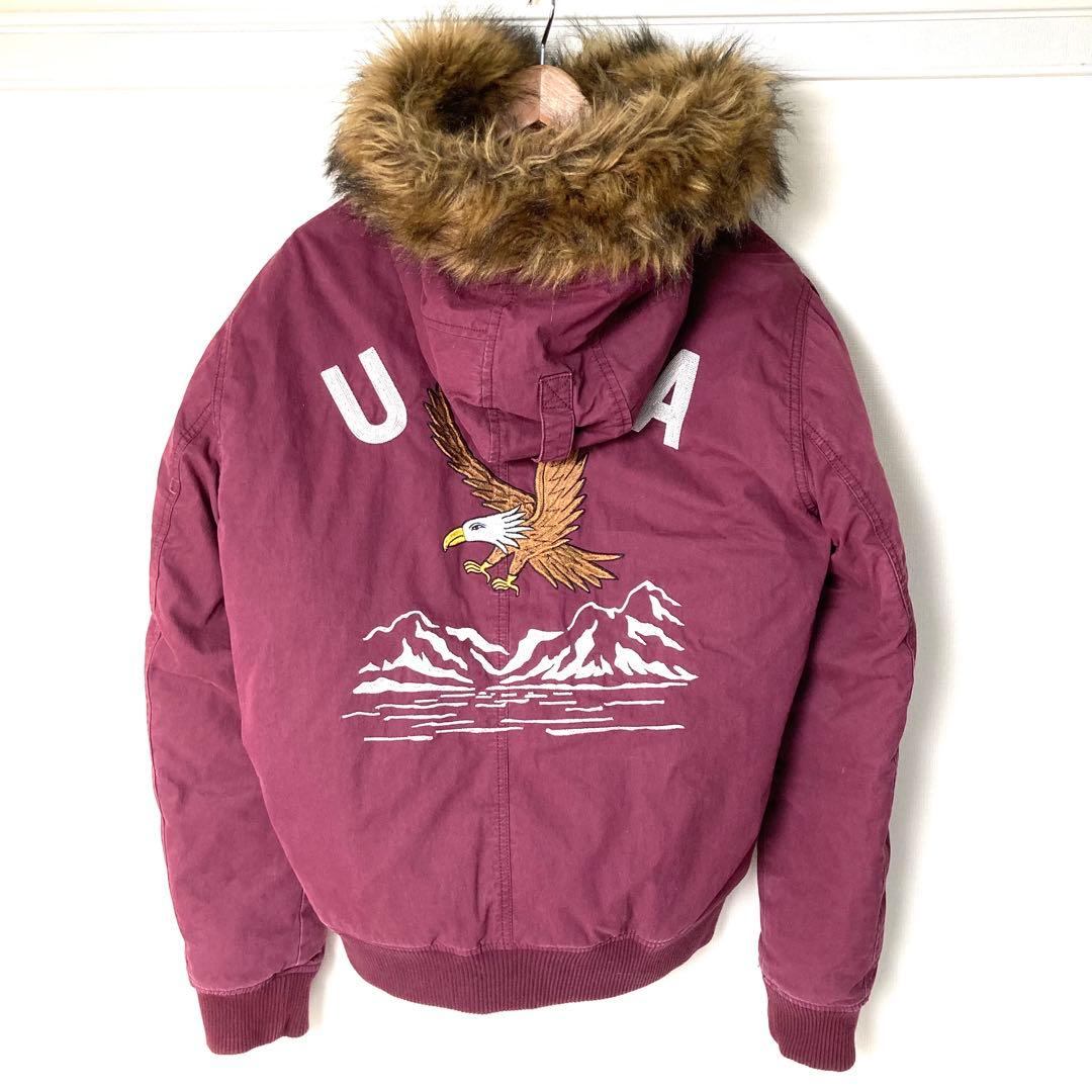 GAP ギャップ USA 刺繍 MA-1 フライトジャケット