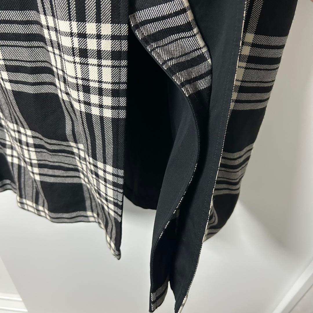 BURBERRY リバーシブル ウール カシミヤ コート