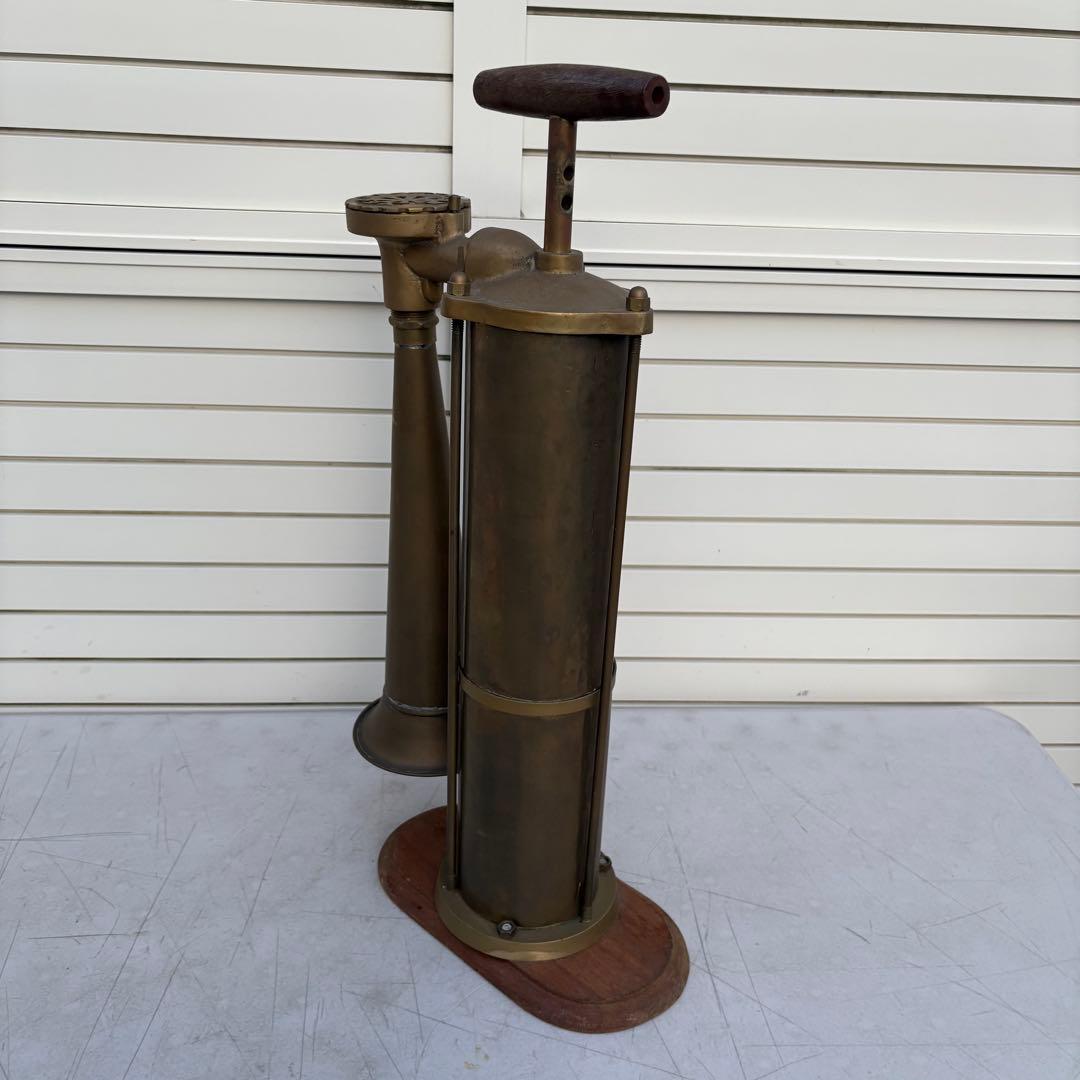 入手困難アンティーク◎航海船フォグホーン◎昔の船の汽笛航海船