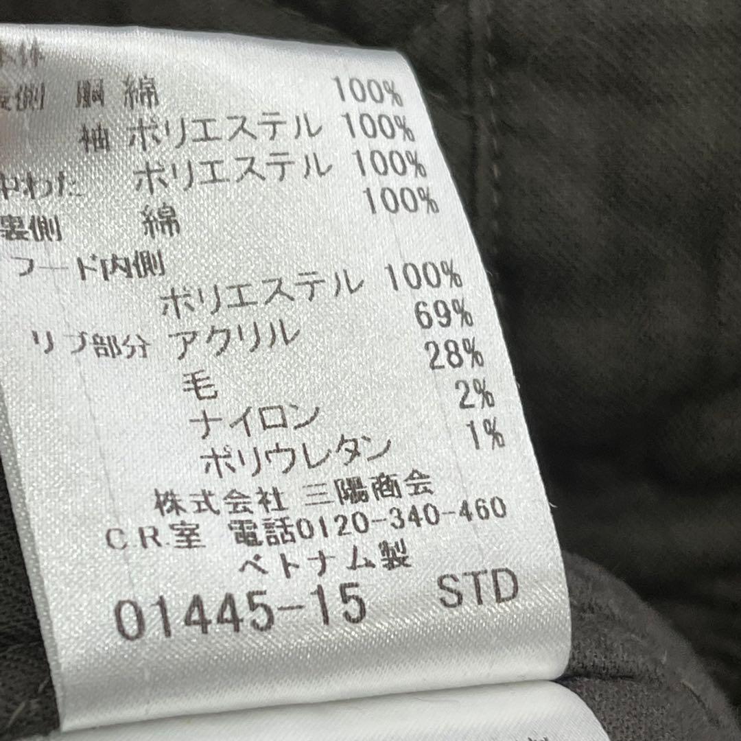 バーバリーブルーレーベル　ミリタリーコート　サイズ38 カーキ