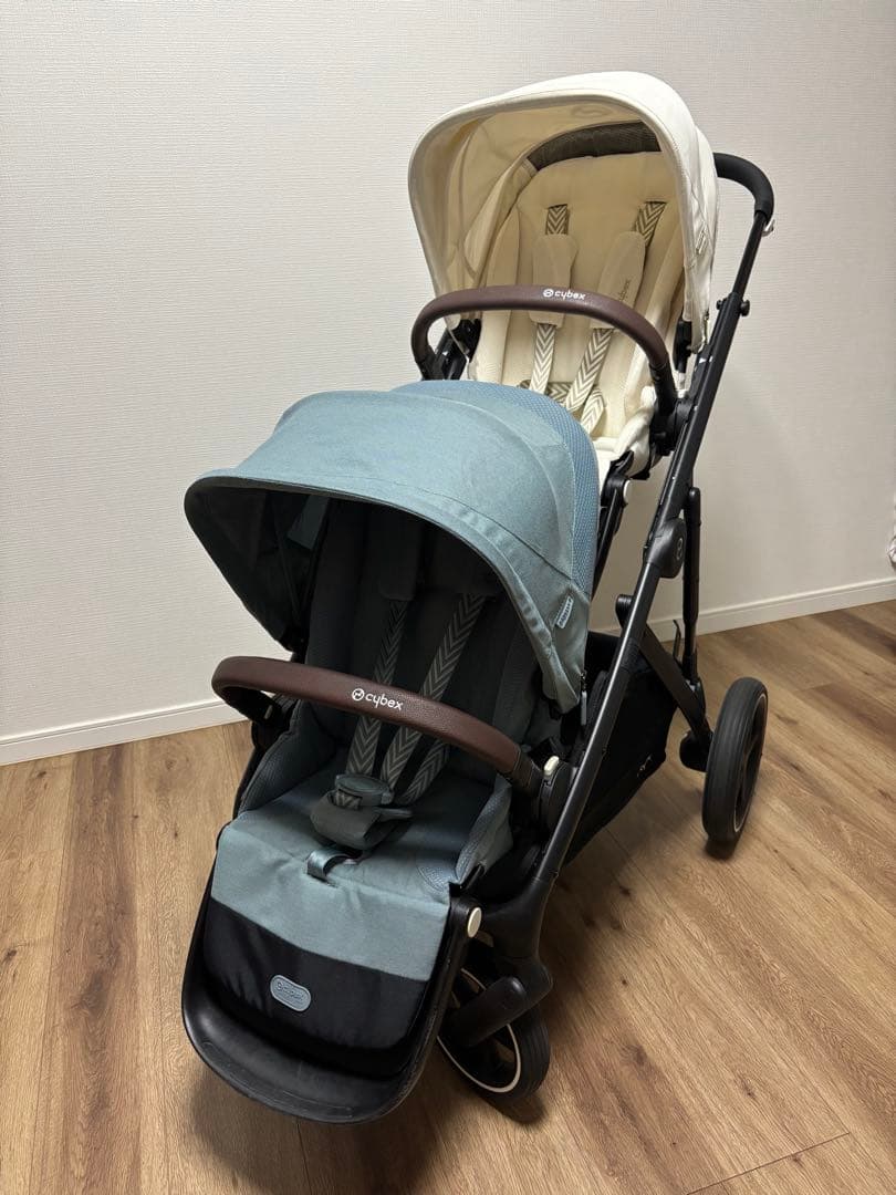 cybex サイベックス ガゼルS ベビーカー 2人乗り 中古