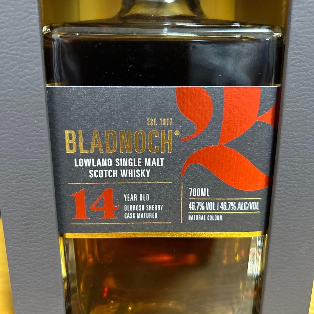 ブラドノック BLADNOCK 14年 46.7% 700ml 1本
