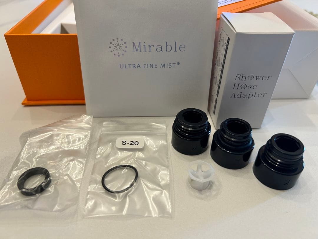 【シャワーヘッド】Mirable 艶　ULTRA FINE MIST