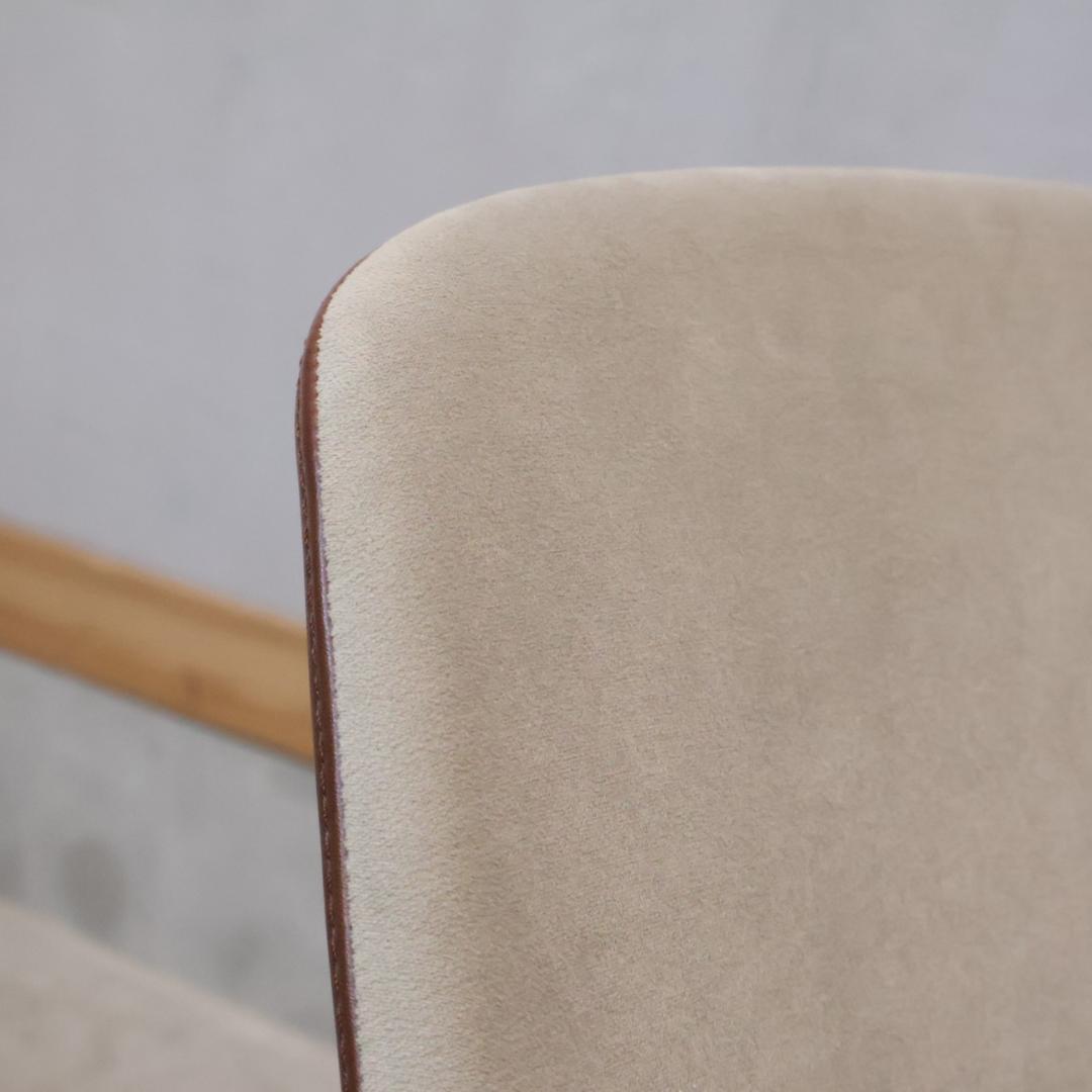 FLYMEe Noir フライミーノワール 本革 ラウンジチェア バイカラー