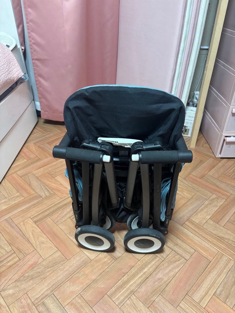 折りたたみ式ベビーカー CYBEX ブルー