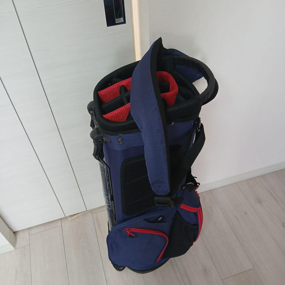 週末バーゲン LOVACEキャディバック　新品（軽量、14分割）