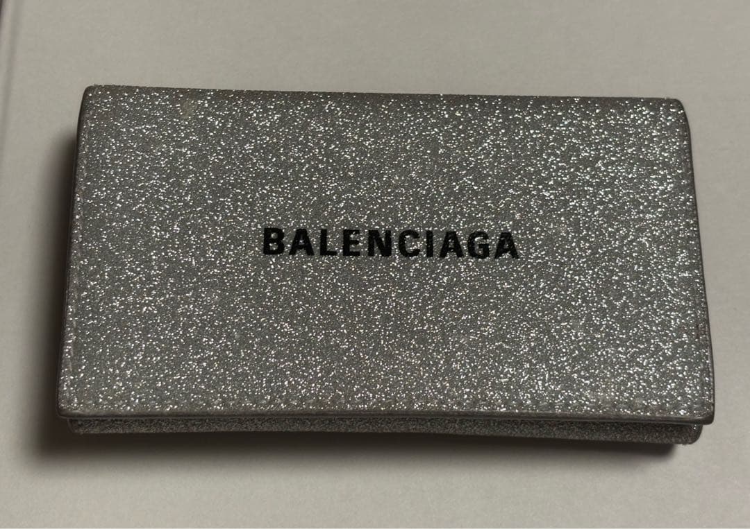 BALENCIAGA シルバー キーホルダー