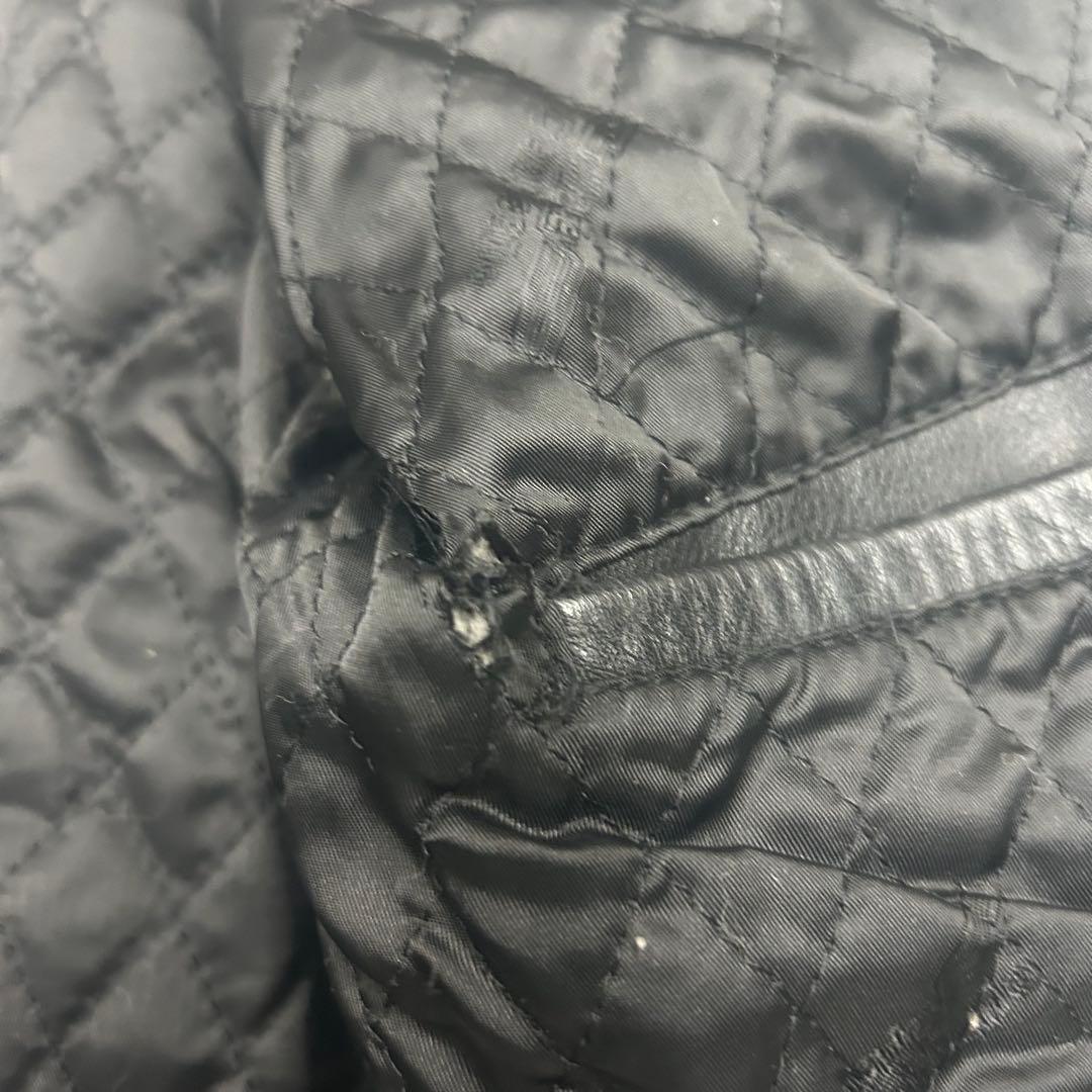 ハーレーダビッドソン シングルライダースレザージャケット M 牛革