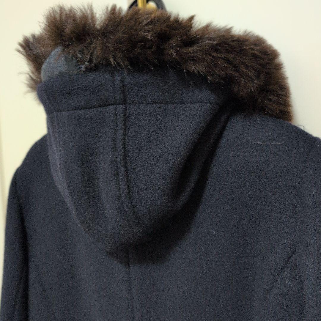 【新品】ミッシュマッシュ ショートダッフルコート ネイビー M【美品】