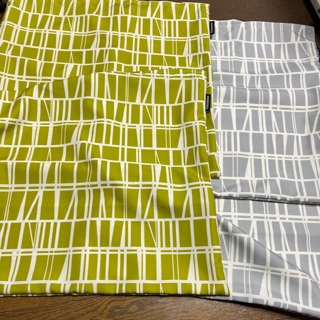 フィンレイソン　クッションカバー　座布団カバー4枚