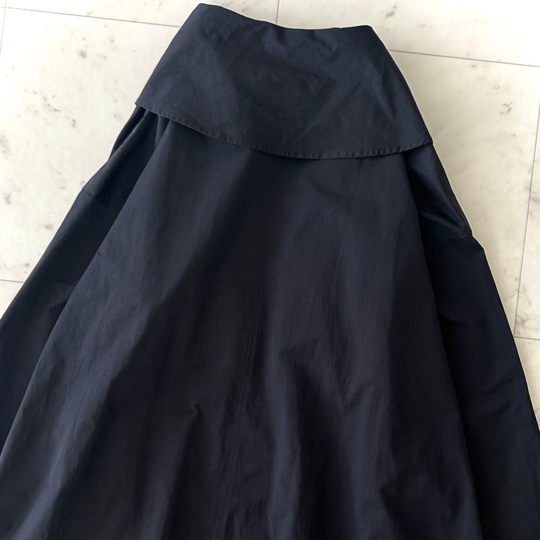 美品 ビアズリー BEARDSLEY コットン ライトコート ブラック 黒