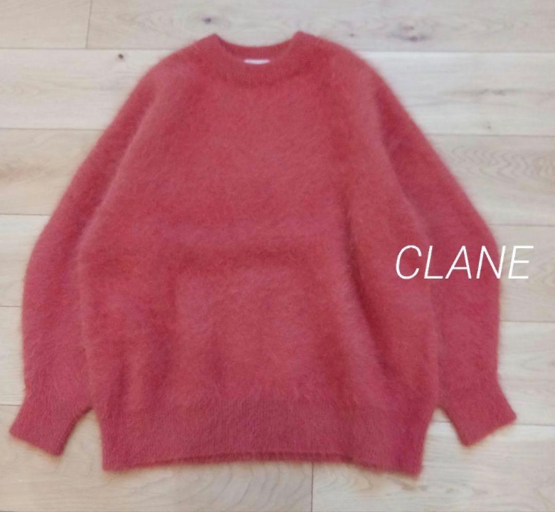 【マーマレード】CLANE 完売 アンゴラ バルキースリーブニット