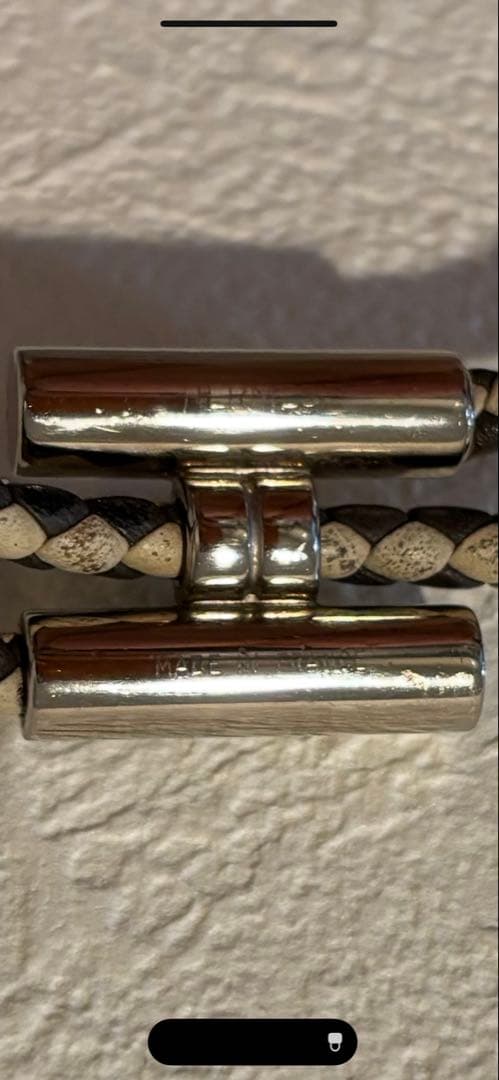 HERMES エルメス トゥルニトレッセ レザーブレスレット