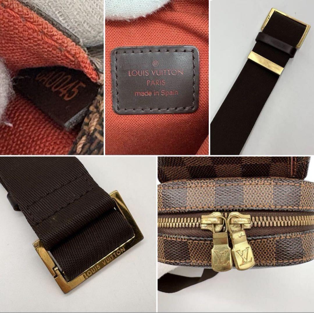 【極美品】ルイヴィトン ジェロニモス ボディバッグ ショルダー ダミエ