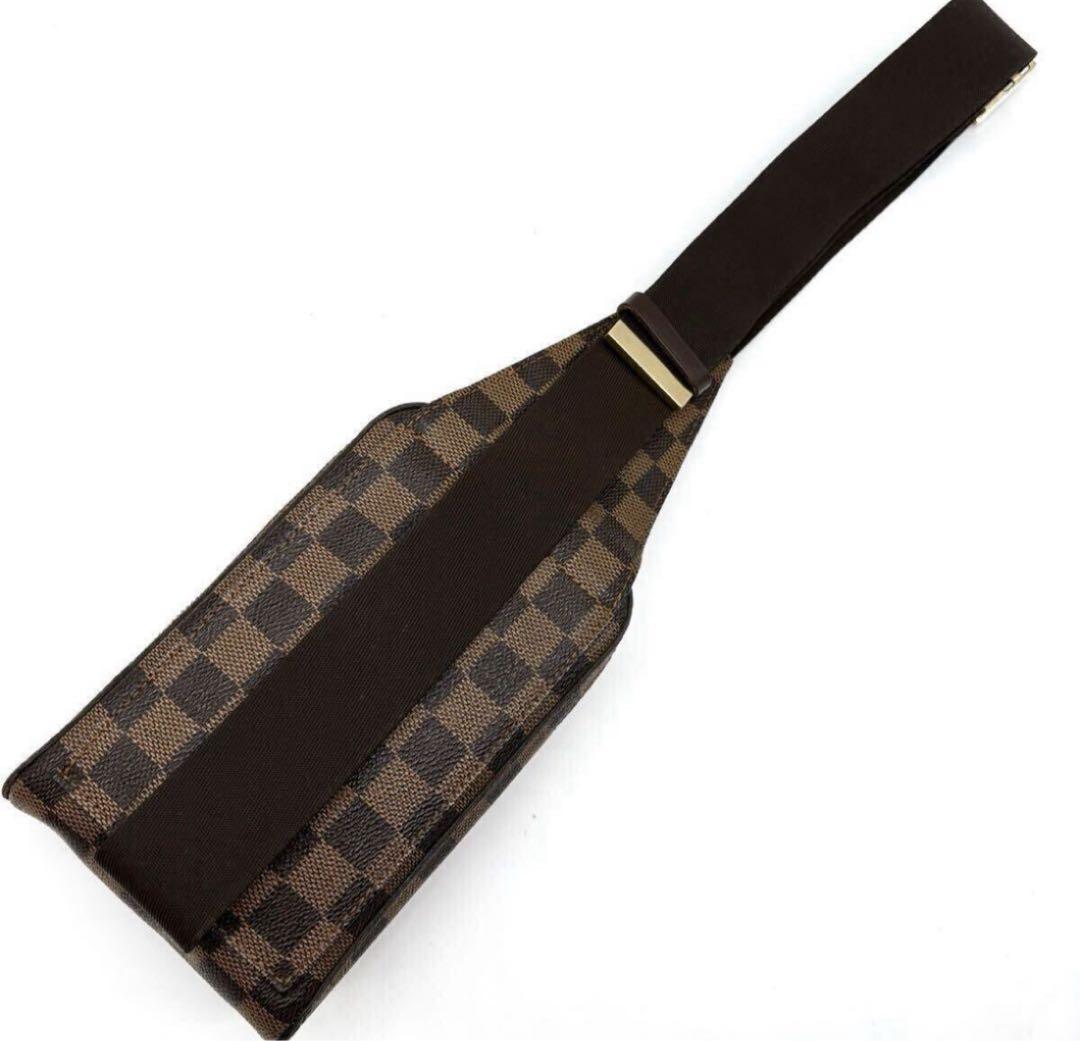 【極美品】ルイヴィトン ジェロニモス ボディバッグ ショルダー ダミエ