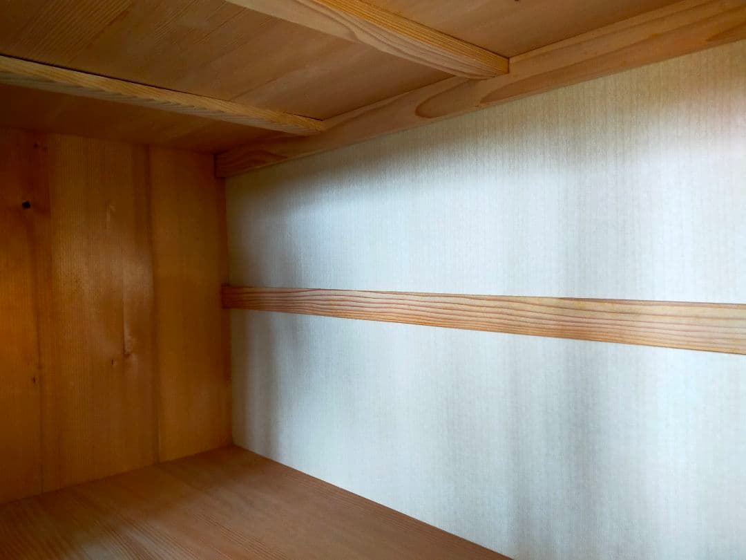 長持　五三桐家紋入り婚礼家具桐布団ダンス　昭和レトロ