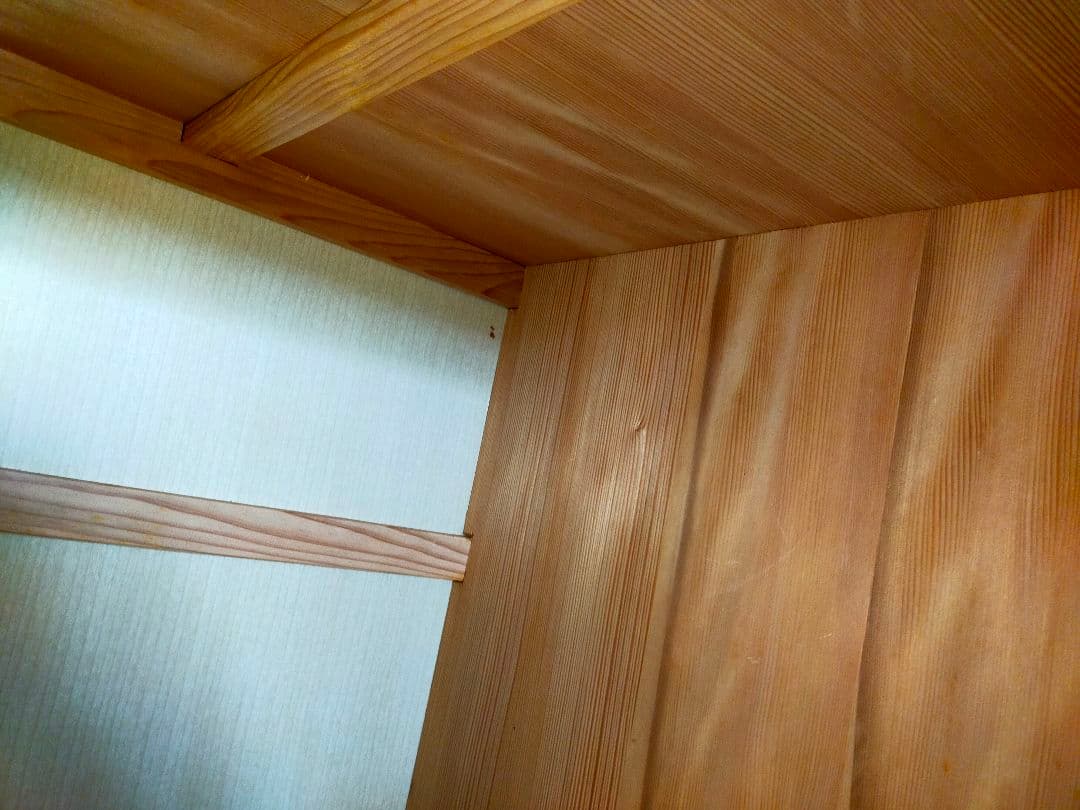 長持　五三桐家紋入り婚礼家具桐布団ダンス　昭和レトロ