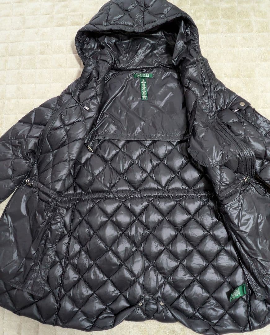 【えぶりん様】LAUREN RALPH LAURENフード付キルティングダウン