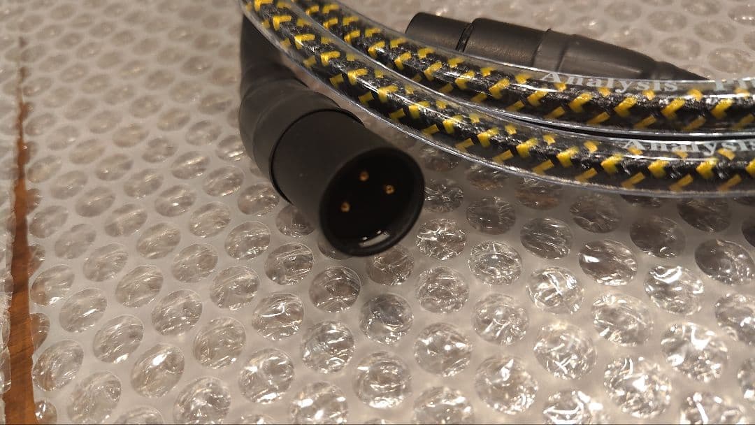 XLRケーブル Pro Yellow Oval 2.0m ×2本