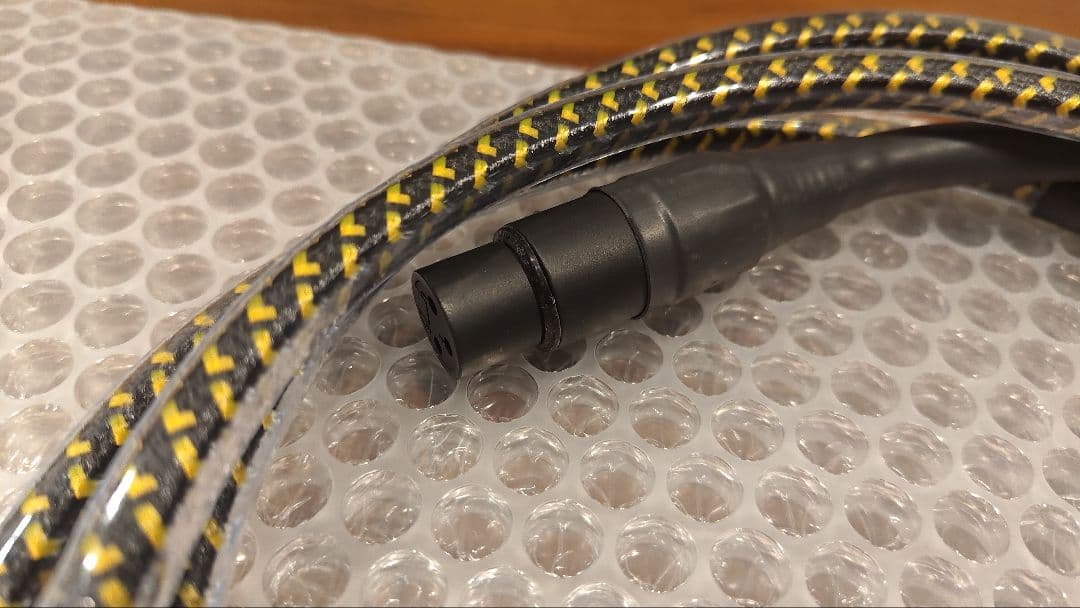 XLRケーブル Pro Yellow Oval 2.0m ×2本