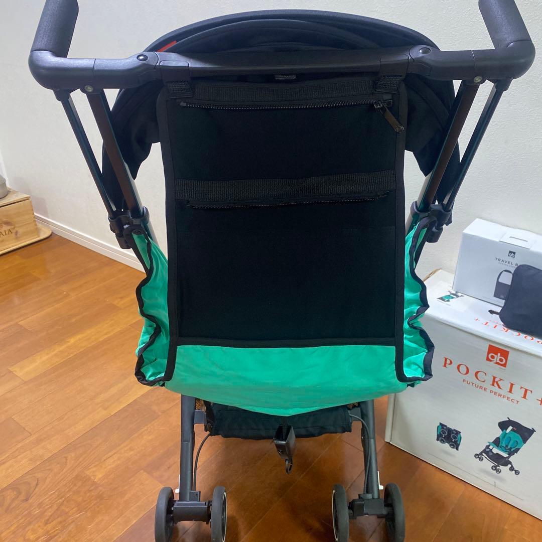 gb POCKIT+ ベビーカー ミントグリーン　ポキット　ポキットプラス