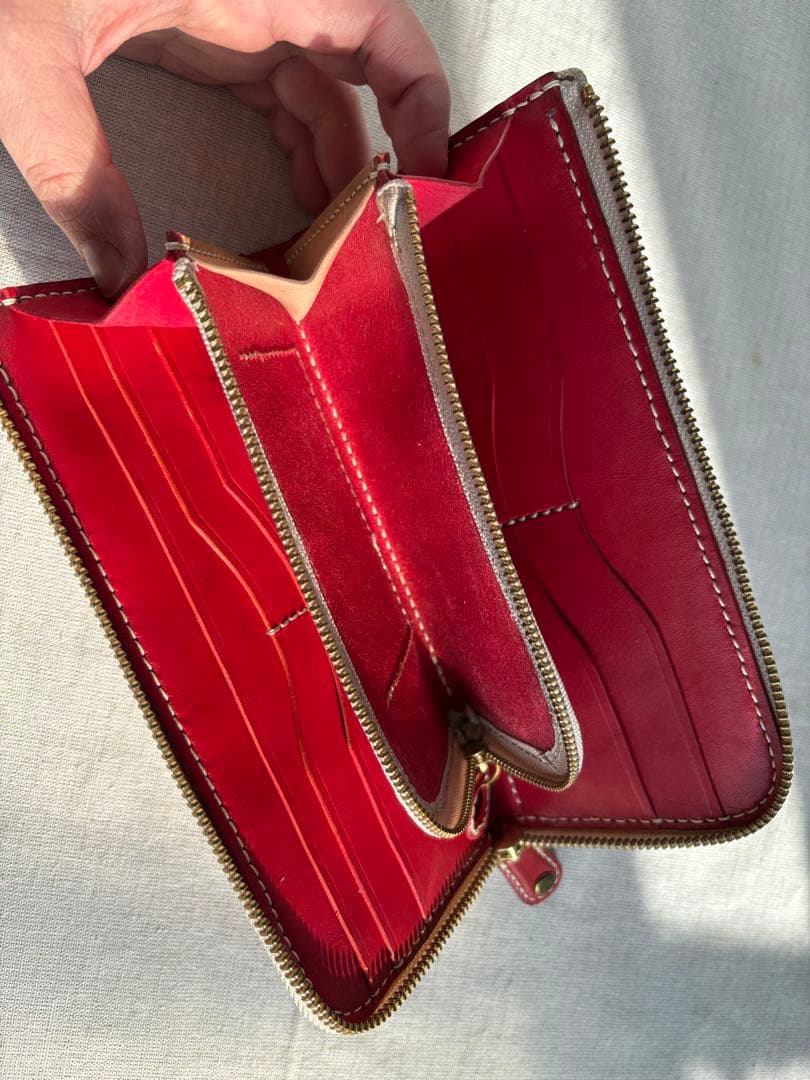 L字ファスナー長財布