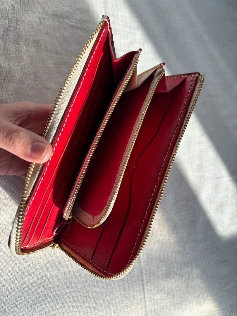 L字ファスナー長財布