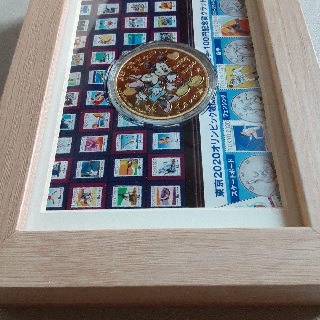 限定品ミッキーミニーカラー記念メダル