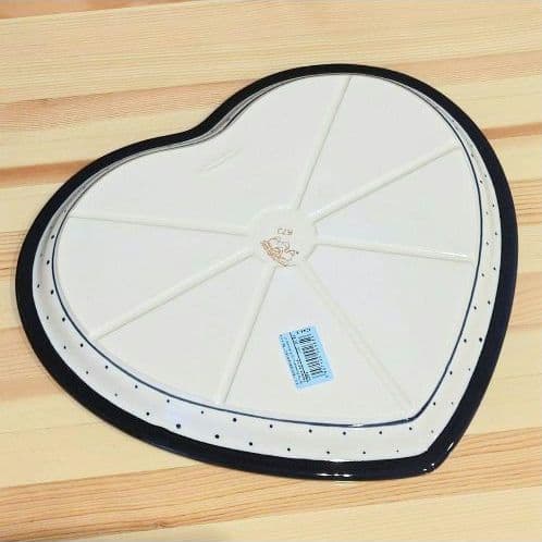 ★レア柄★ポーリッシュポタリー　ハート大皿