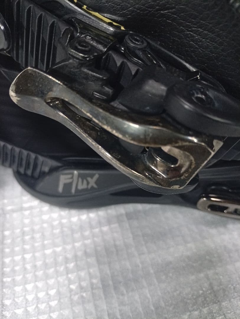 FLUX ビンディング 　Sサイズ ヒョウ柄　美品　カービング　パウダー