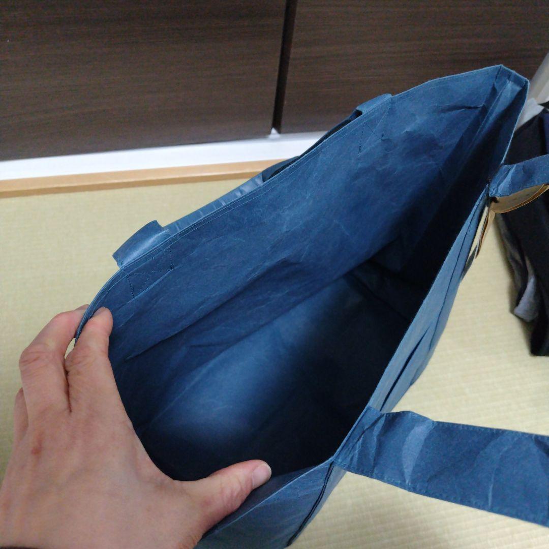 紙和　SIWA トートバッグM ブルー