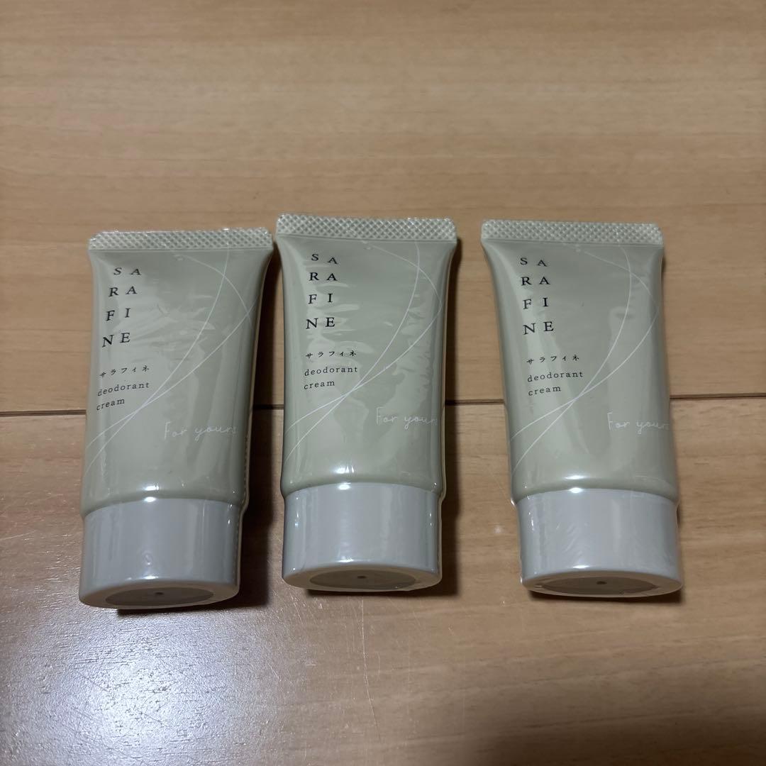 SARA FINE デオドラントクリーム 3本セット