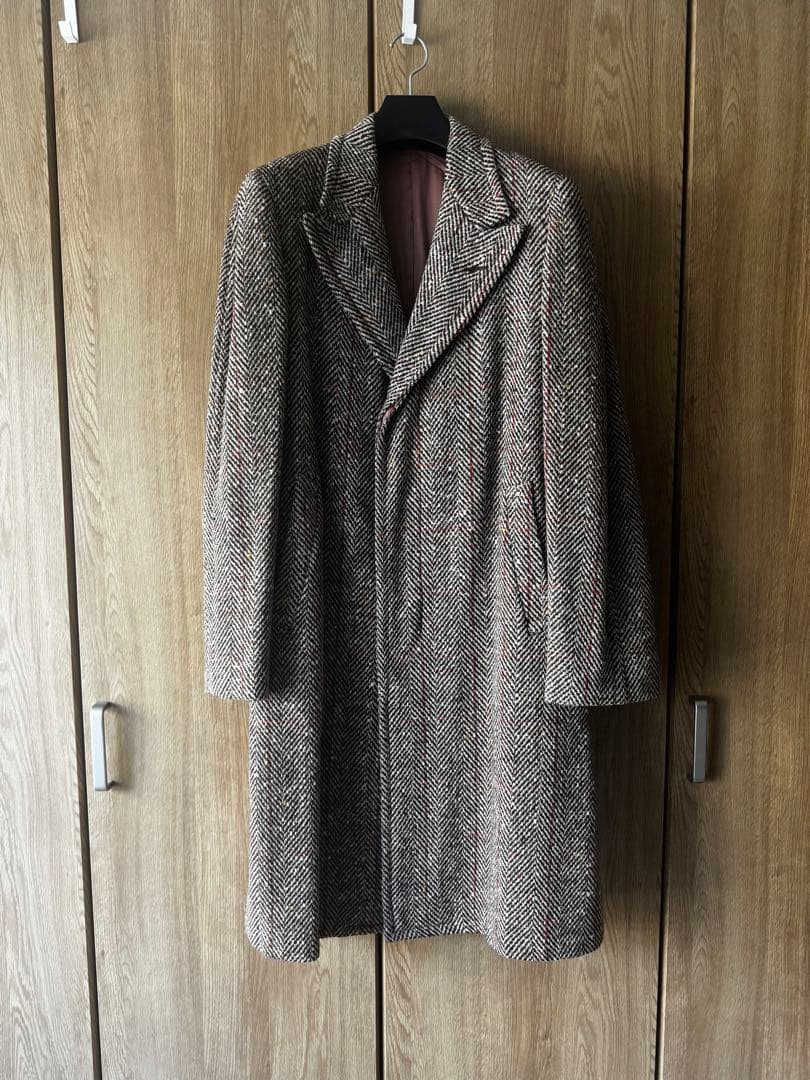 【古着】ツイード コート