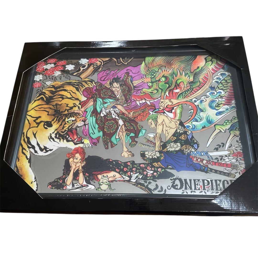 親*パ様 貴重！限定品！【ワンピース】ONEPIECE 扉絵VIPパブミラー 壁
