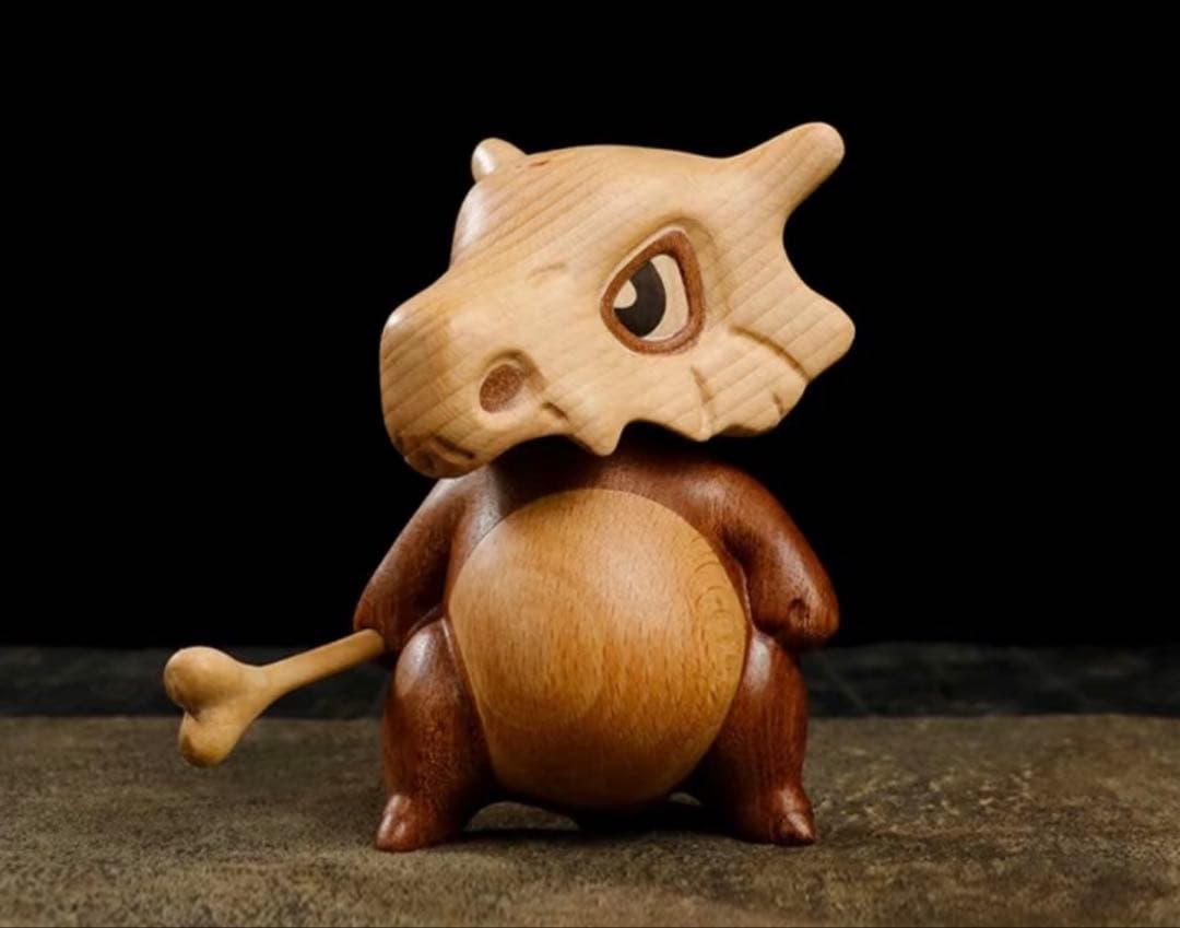 木製　カラカラ　彫刻