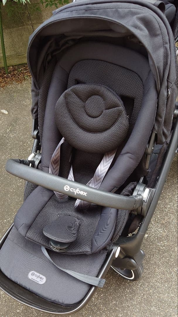 サイベックスガゼルS+シート+新生児用インレイ（双子用）