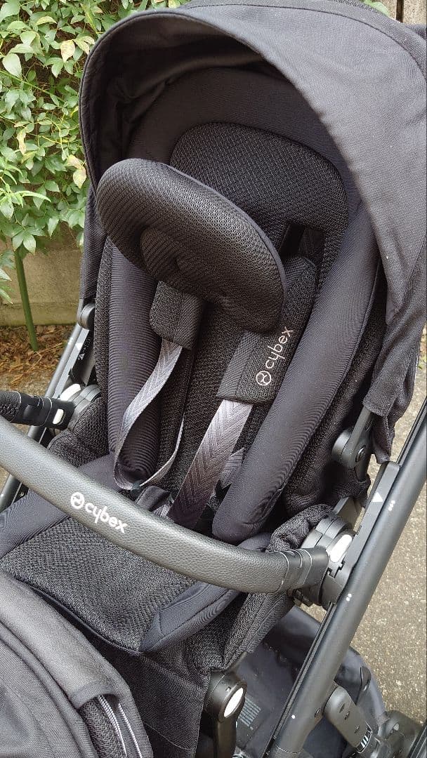 サイベックスガゼルS+シート+新生児用インレイ（双子用）