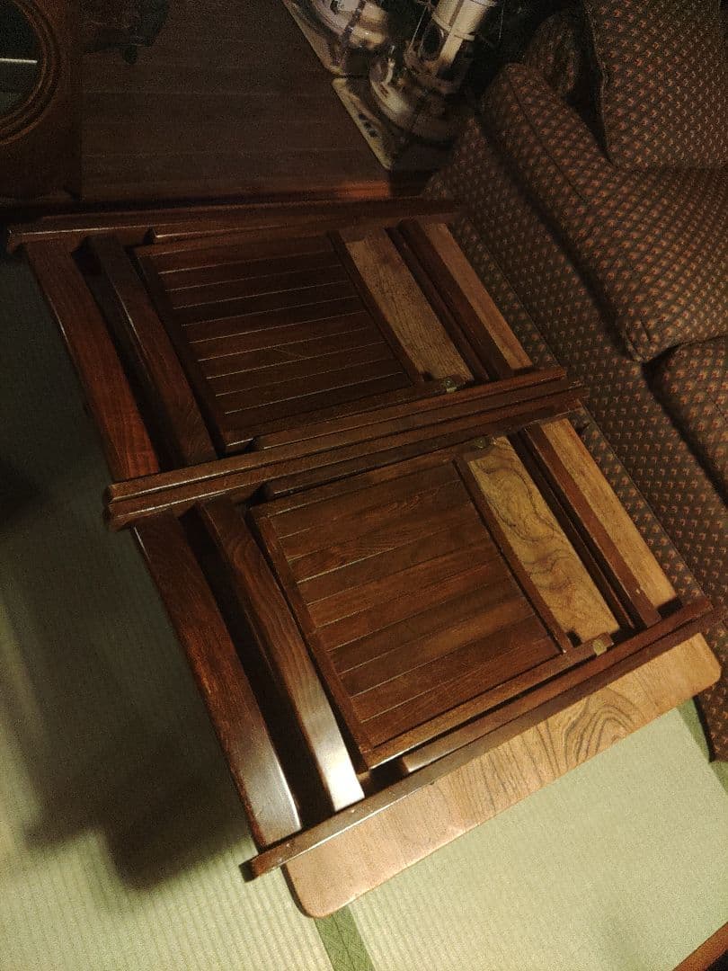 希少　フォールディングチェア　折りたたみ　レトロ　ヴィンテージ　アンティーク