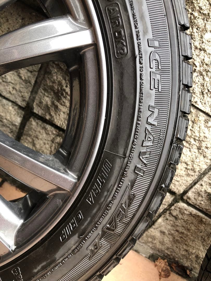 GOODYEAR 185/60R15 スタッドレスタイヤホイール4本セット