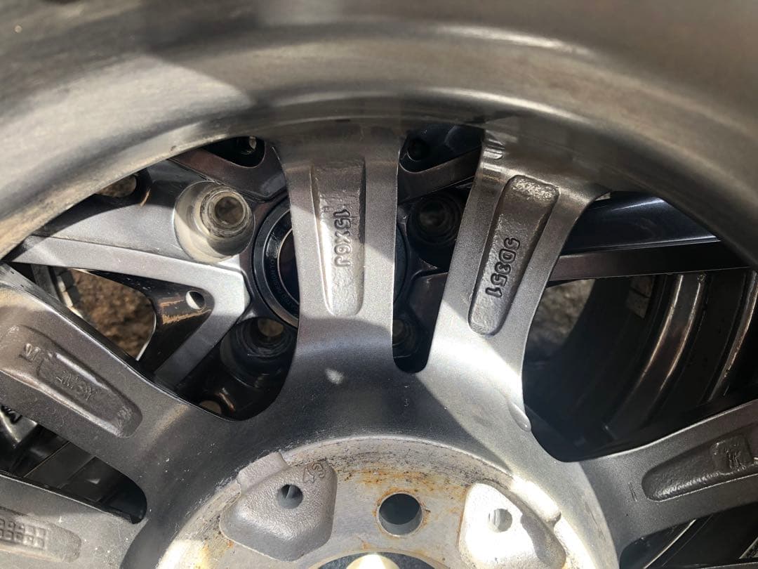 GOODYEAR 185/60R15 スタッドレスタイヤホイール4本セット