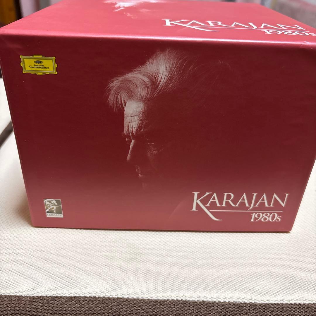 KARAJAN 1980s 限定版ボックスセットCD78枚組。
