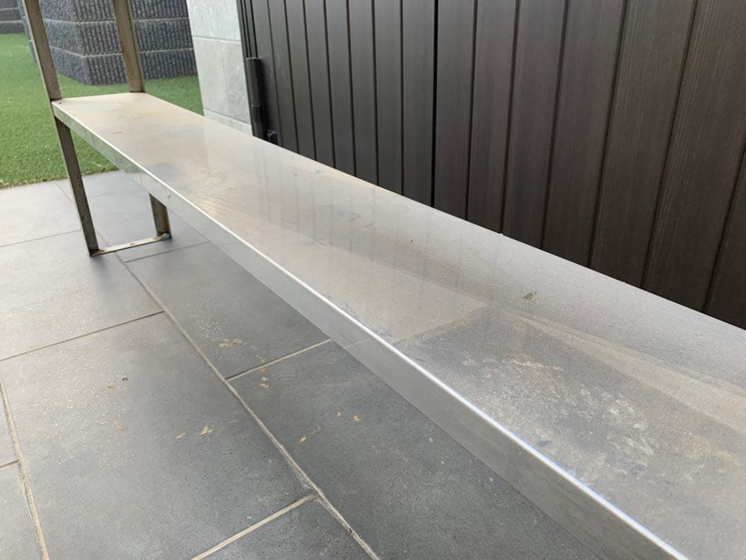 中古品 ステンレス棚 調理機器 業務用 収納棚 収納用品 飲食店 作業台