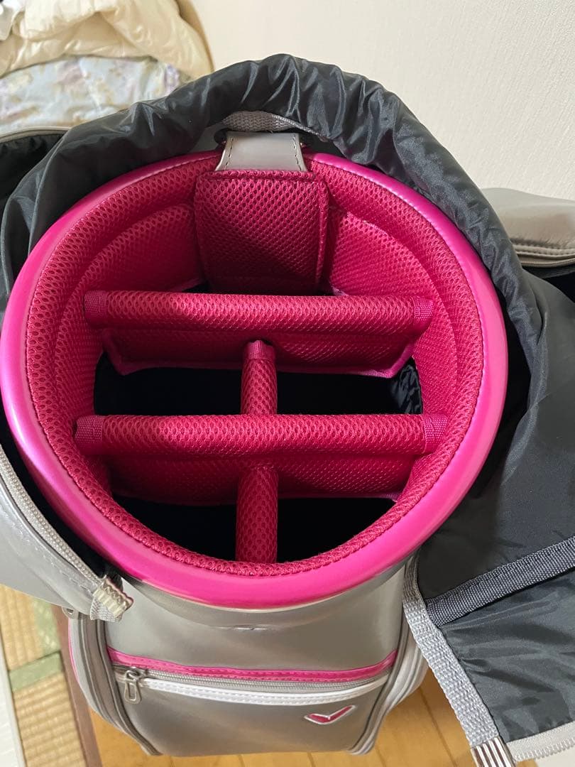 s*9様 Callaway ゴルフバッグ シルバー/ピンク