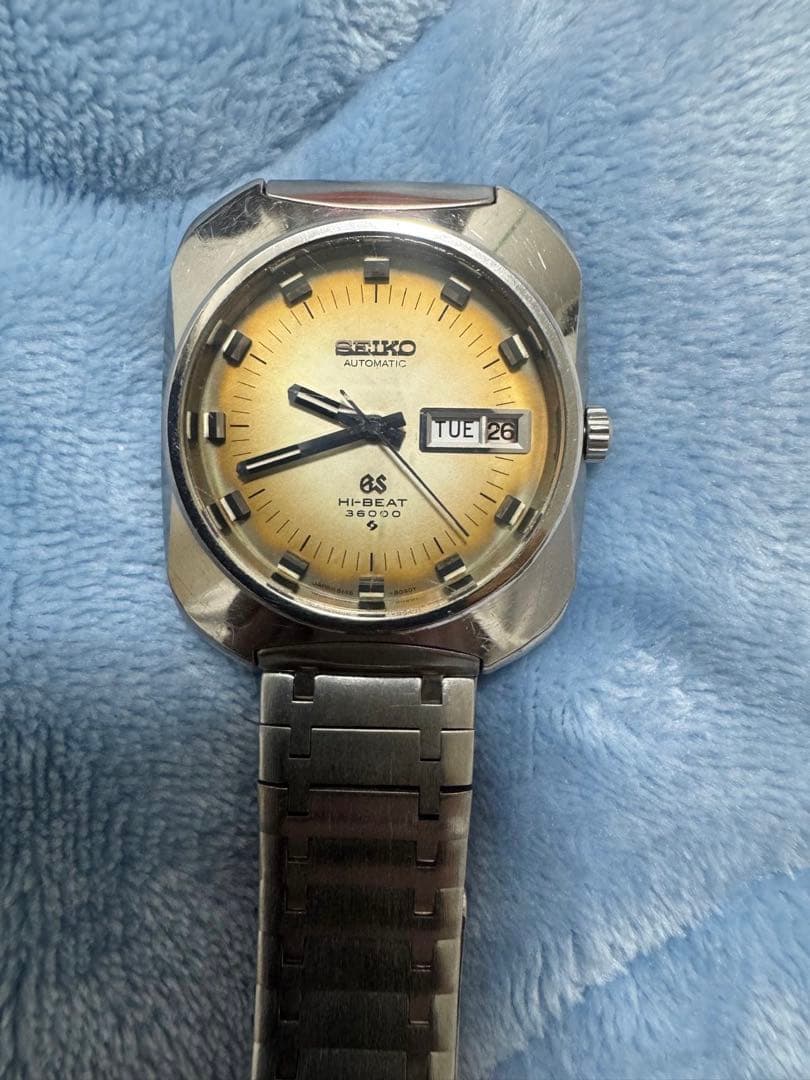 Grand Seiko Hi-Beat 36000 自動巻き 6146 稼働品