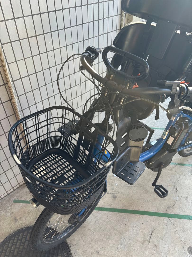 ヤマハ　電動アシスト自転車 前後チャイルドシート付き