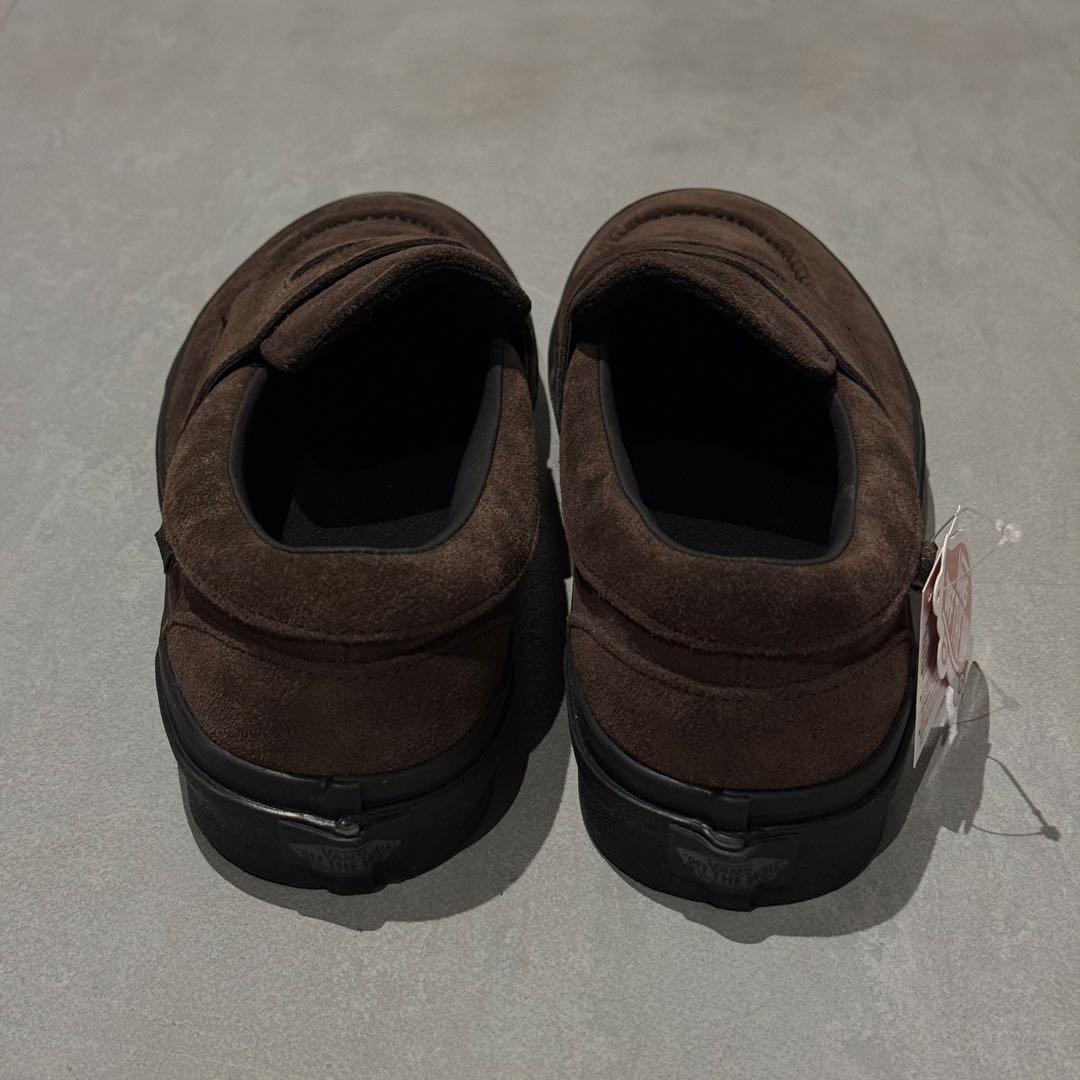 VANS バンズ ローファー V196CF CN スエード ブラウン 22.5