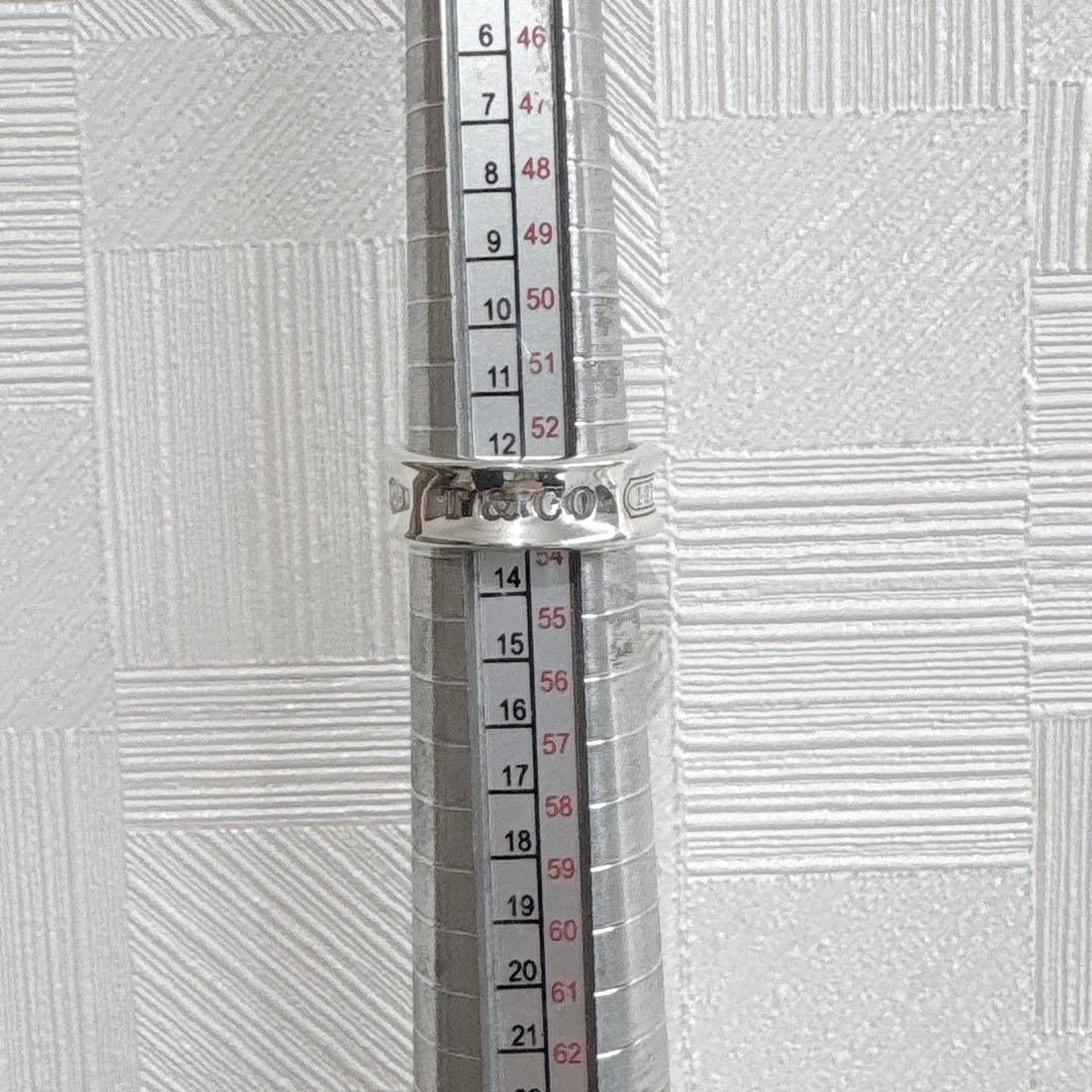 美品 ティファニー 1837 リング　13号