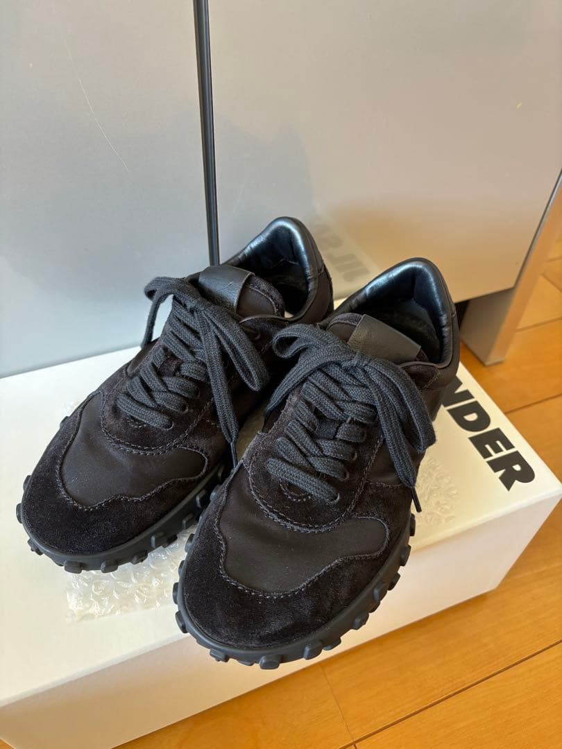 JIL SANDER ジルサンダー Moonスニーカー 35 ブラック　新品同様