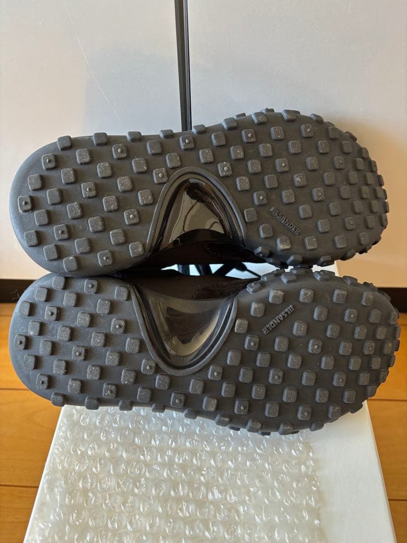 JIL SANDER ジルサンダー Moonスニーカー 35 ブラック　新品同様