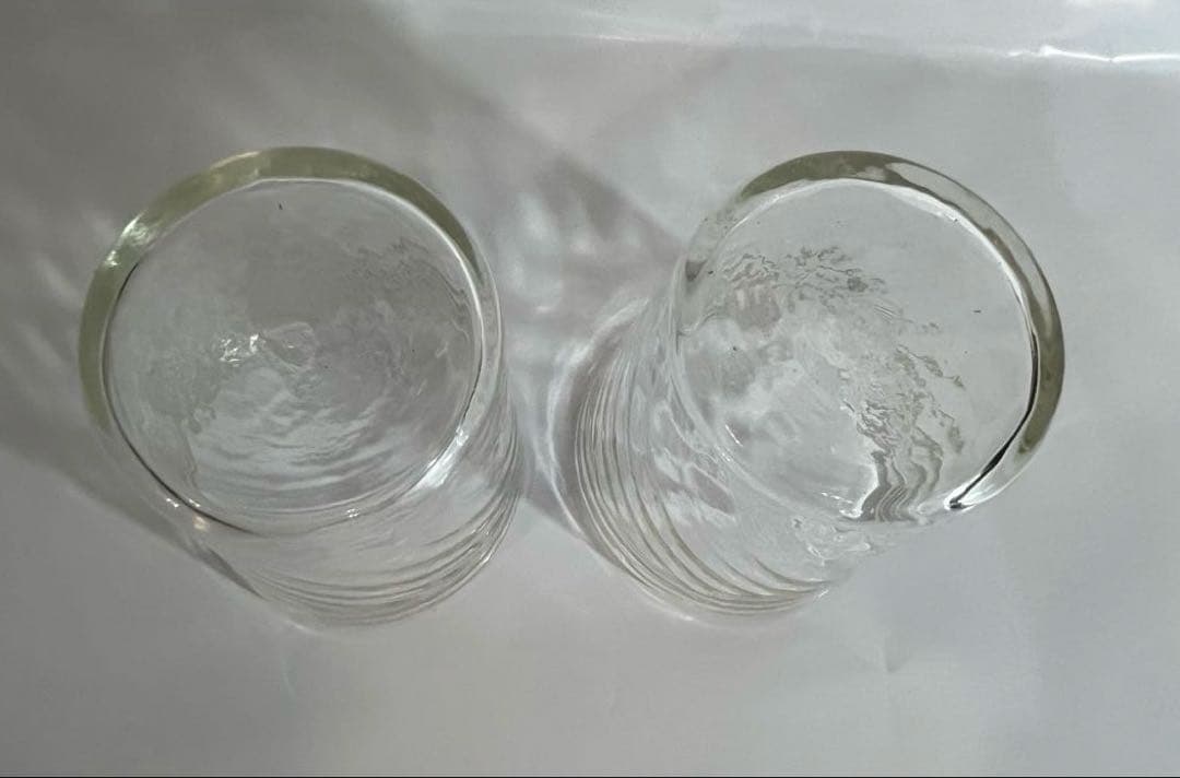 倉敷硝子　グラス2点　小谷真三/小谷栄次　民藝